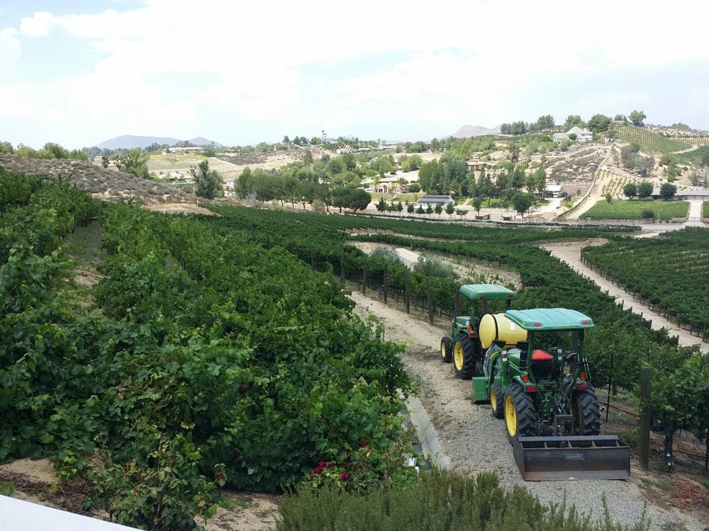 Oak Mountain Winery vineyard landscape — original prior-listing photograph