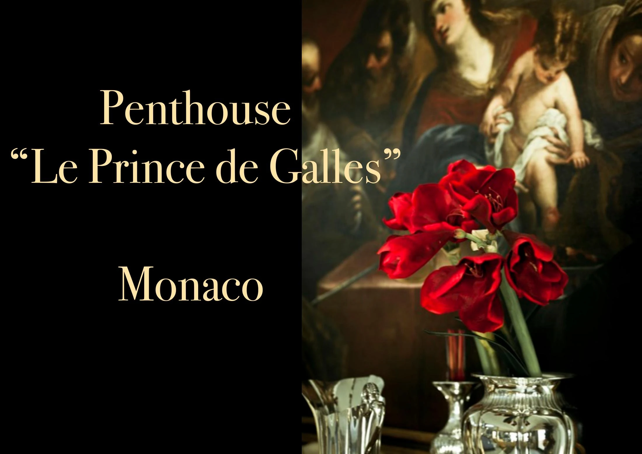 Original brochure for 950-sm Penthouse in one of the best locations in Monaco